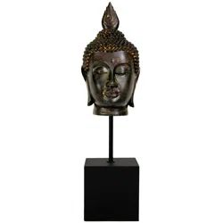 World Menagerie Hood Burmese Buddha Head Bust | Wayfair North America