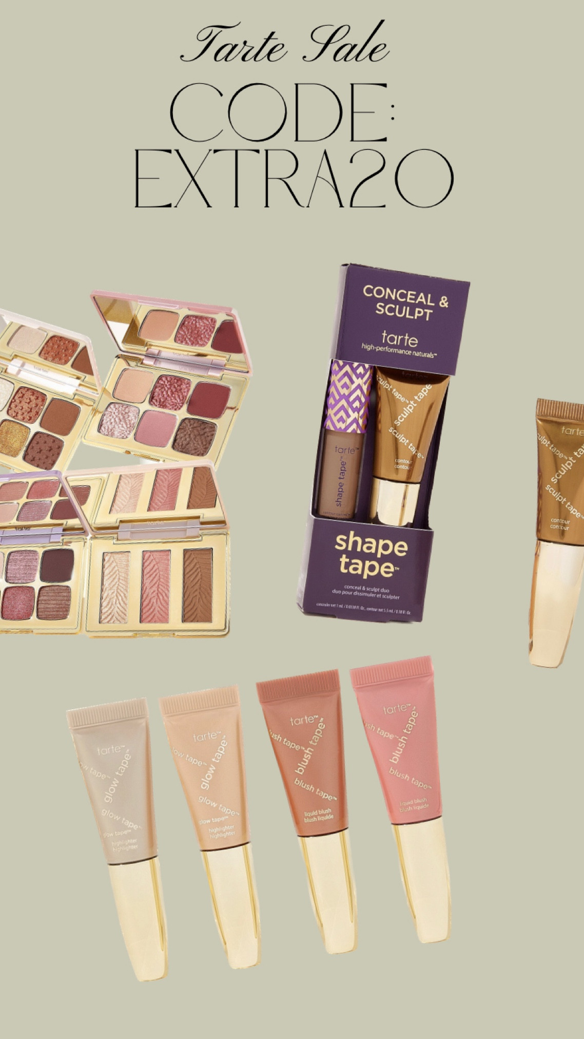 Up to 70% off at tarte PLUS an additional 20% off with code EXTRA20

#LTKsalealert #LTKstyletip #LTKbeauty