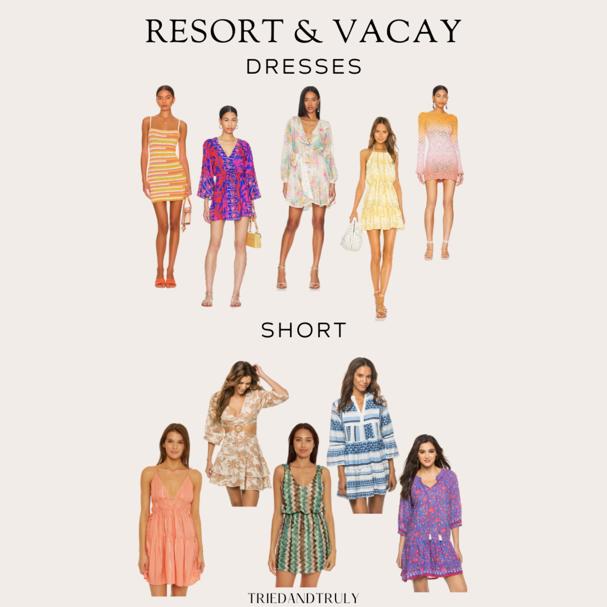 Resort and Vacation Dresses 

Spring break 

#LTKstyletip #LTKU #LTKtravel