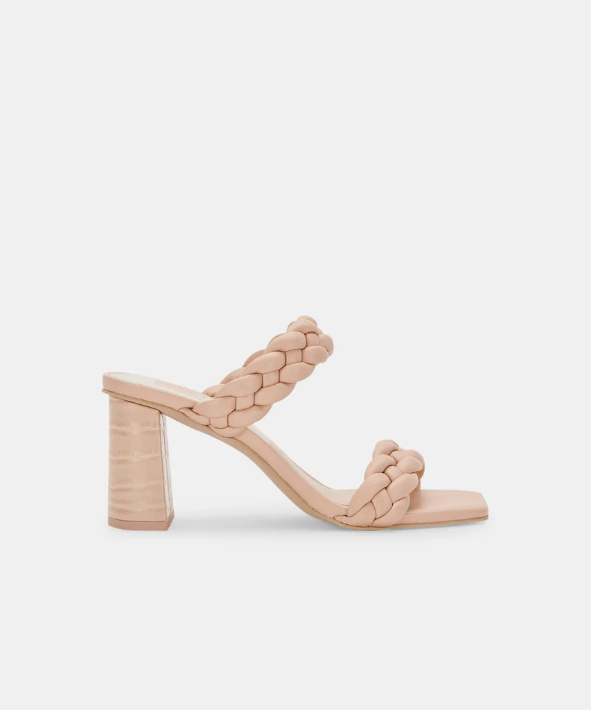 PAILY WIDE HEELS CREAM STELLA | DolceVita.com