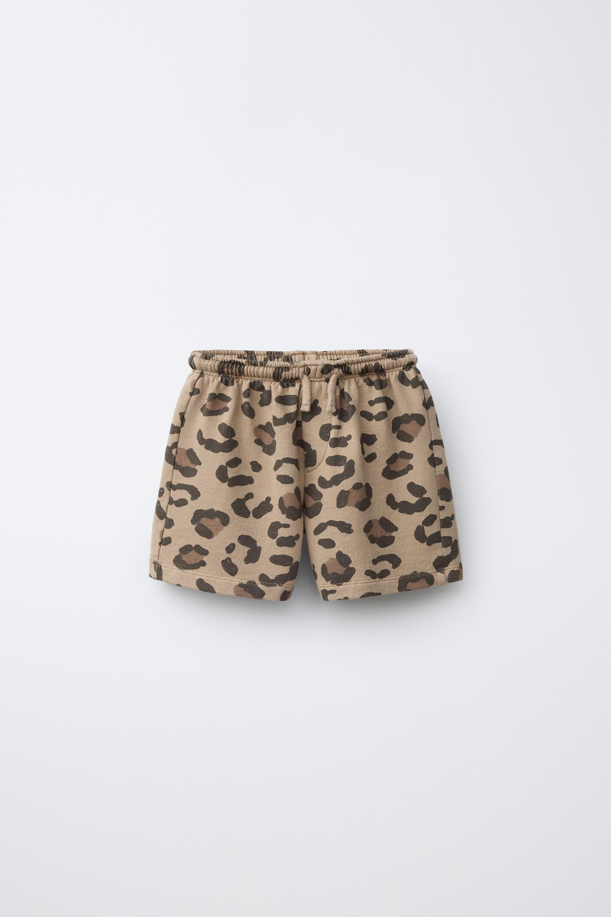 ANIMAL PRINT SHORTS | Zara US