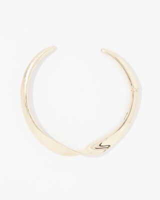 Women's Gold Twisted Collar | White House Black Market | White House Black Market