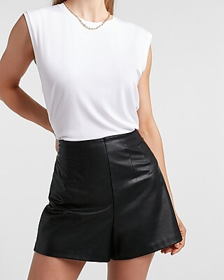 Rolled Sleeve Thong Bodysuit | Express