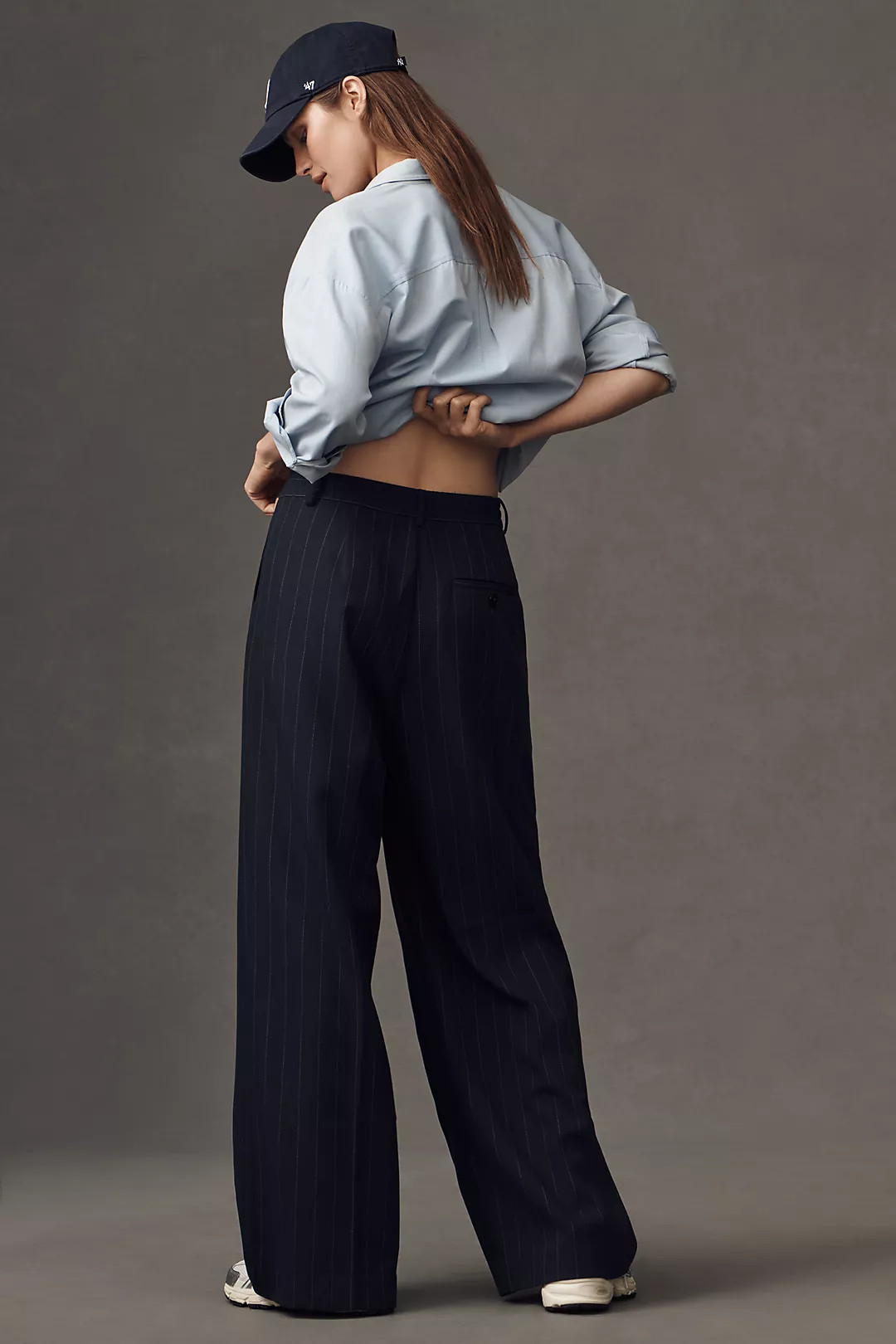 The Avery Pleated Trousers by Maeve: Tie-Front Edition | Anthropologie (US)