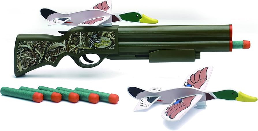 NewRay Toys Wild Life Hunter Rifle with Built in Duck Launcher | Amazon (US)