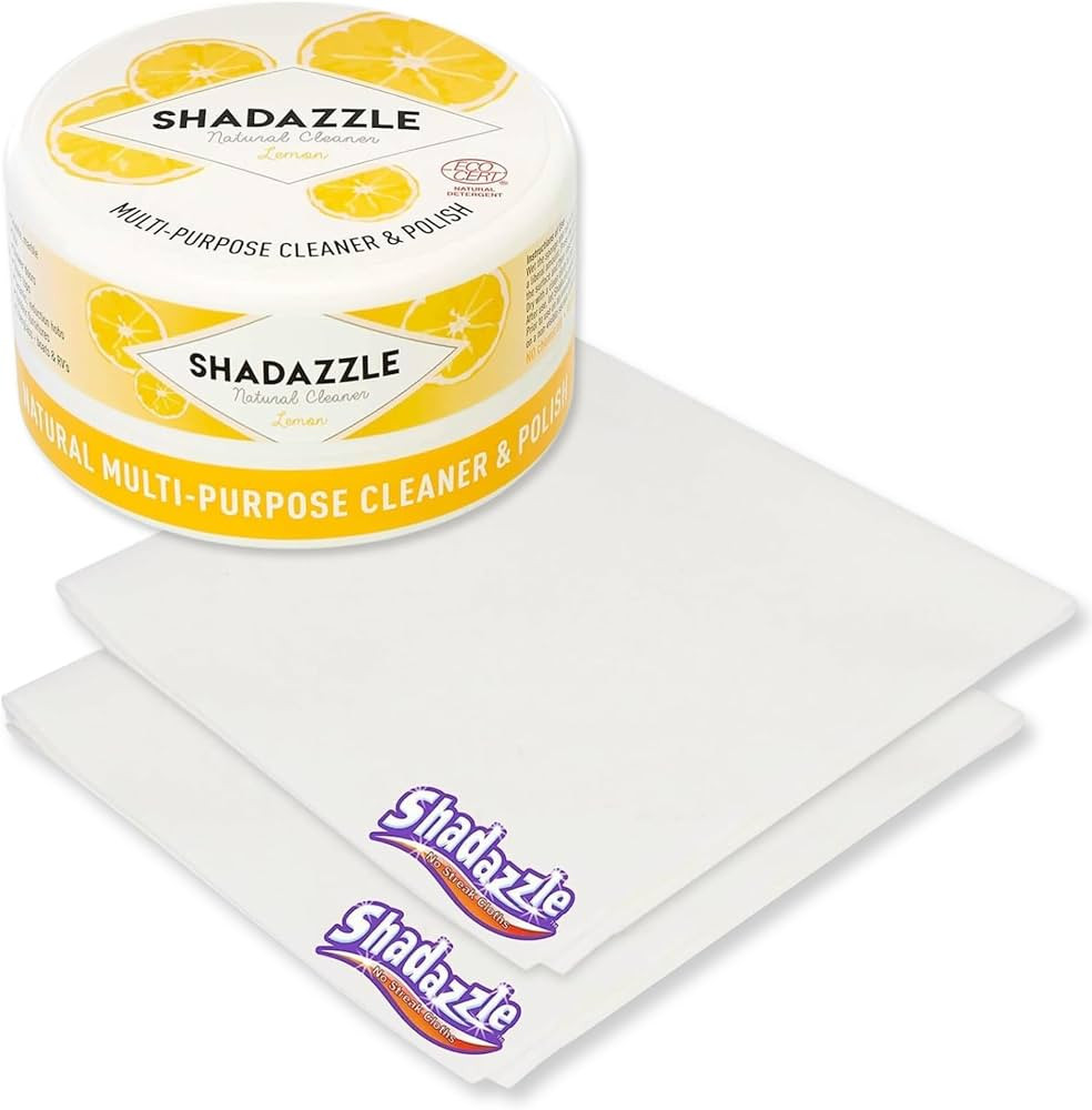 Shadazzle Nanofiber Cleaning Cloth and All Purpose Cleaner | Amazon (US)