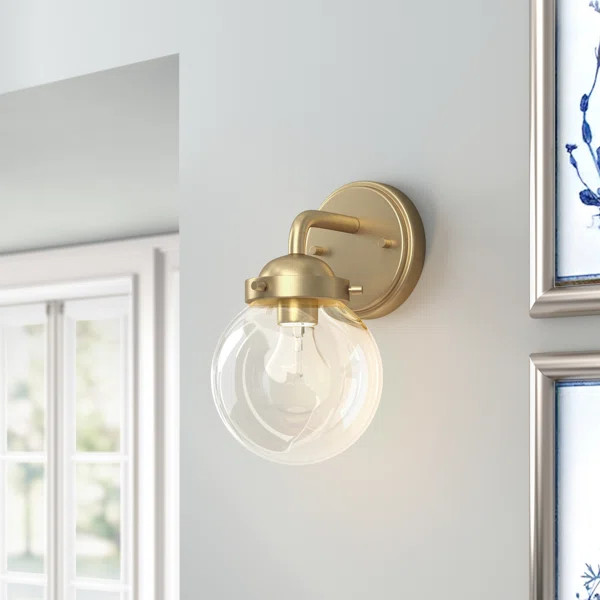 Wason 1 - Light Dimmable Armed Sconce | Wayfair North America