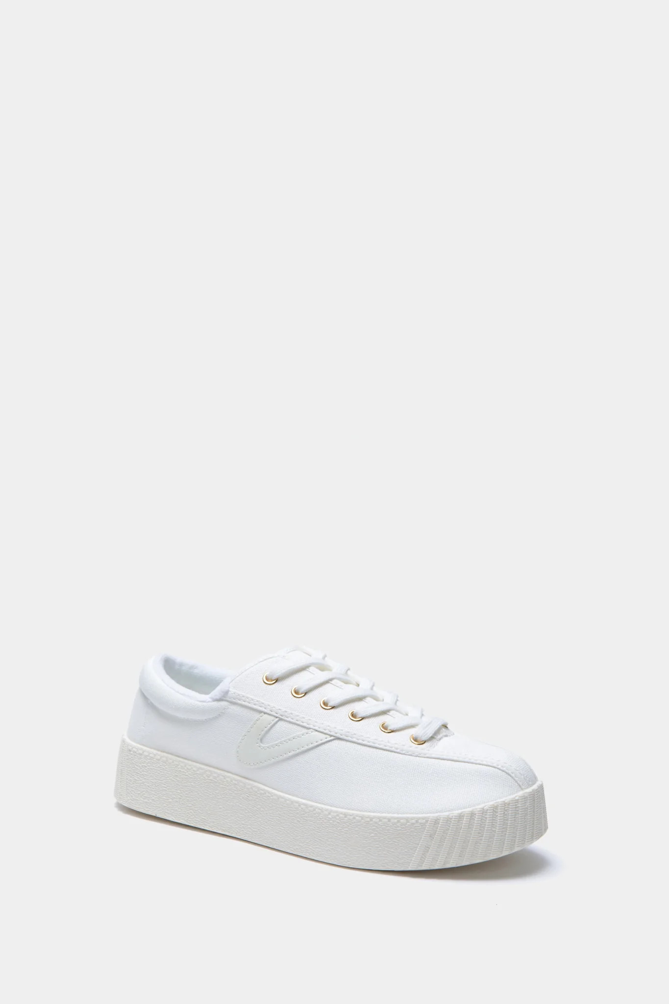 White Nylite Bold Plus Canvas Sneakers | Tuckernuck (US)