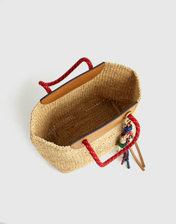 The Woven Mini Tote | Madewell
