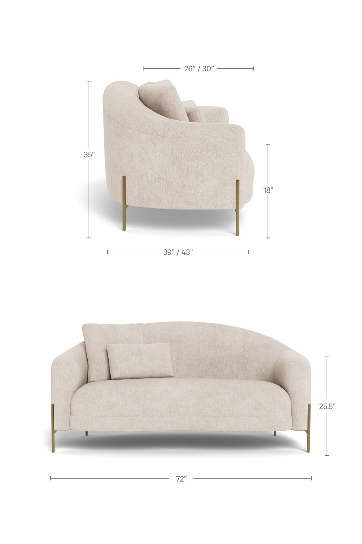 Fiona Loveseat | Interior Define