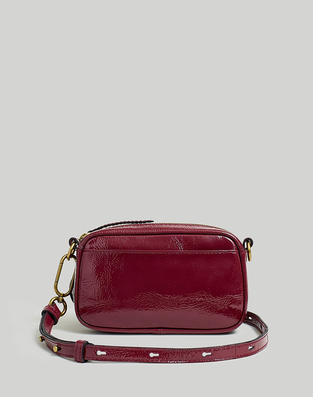 The Leather Carabiner Mini Crossbody Bag | Madewell