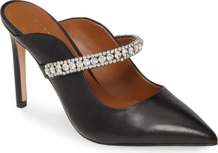 Duke Crystal Strap Pointed Toe Mule (Women) | Nordstrom Rack