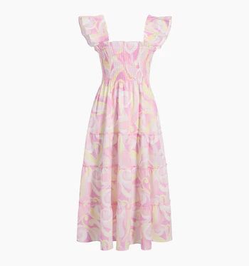 The Ellie Nap Dress - Poppy Pink Poplin | Hill House Home