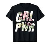GRL PWR Girl Power Mother's Day Just a Girl Who Loves Mom T-Shirt | Amazon (US)