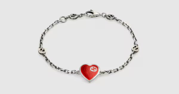 Gucci Heart bracelet with Interlocking G | Gucci (US)