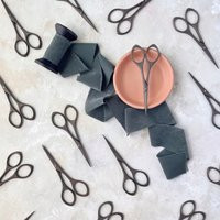 Flat Lay Scissors, Wedding Flatlay Styling Props, Kit Photography Mat | Etsy (US)