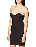 Maidenform womens Slip With Built-in Bra â€“ Cool Comfort & Anti-static Dm1007 Shapewear Top, Black, | Amazon (US)