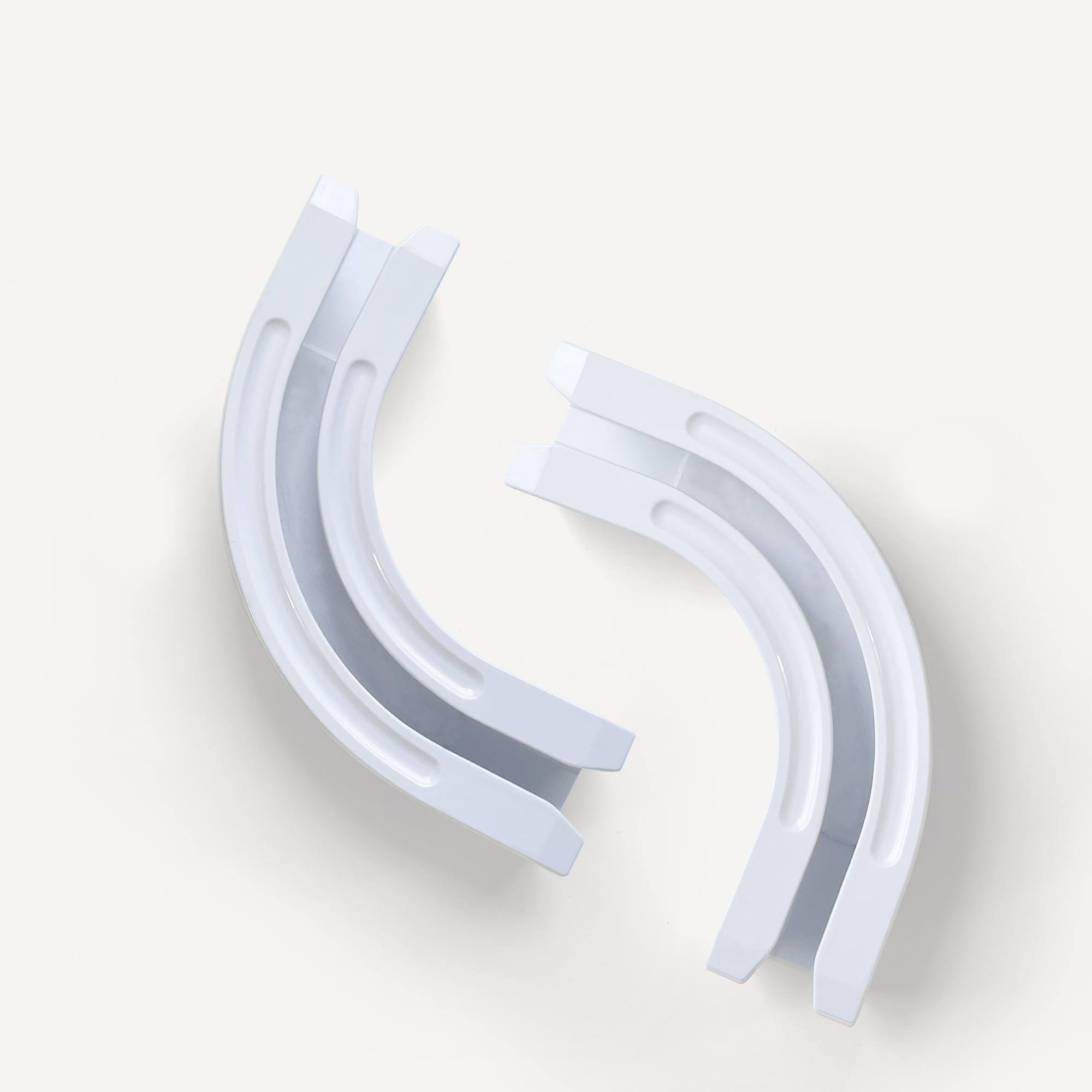 90° Curved Connectors for Ceiling Curtain Track, Ceiling Track for Curtains, Track Curtains Ceil... | Amazon (US)