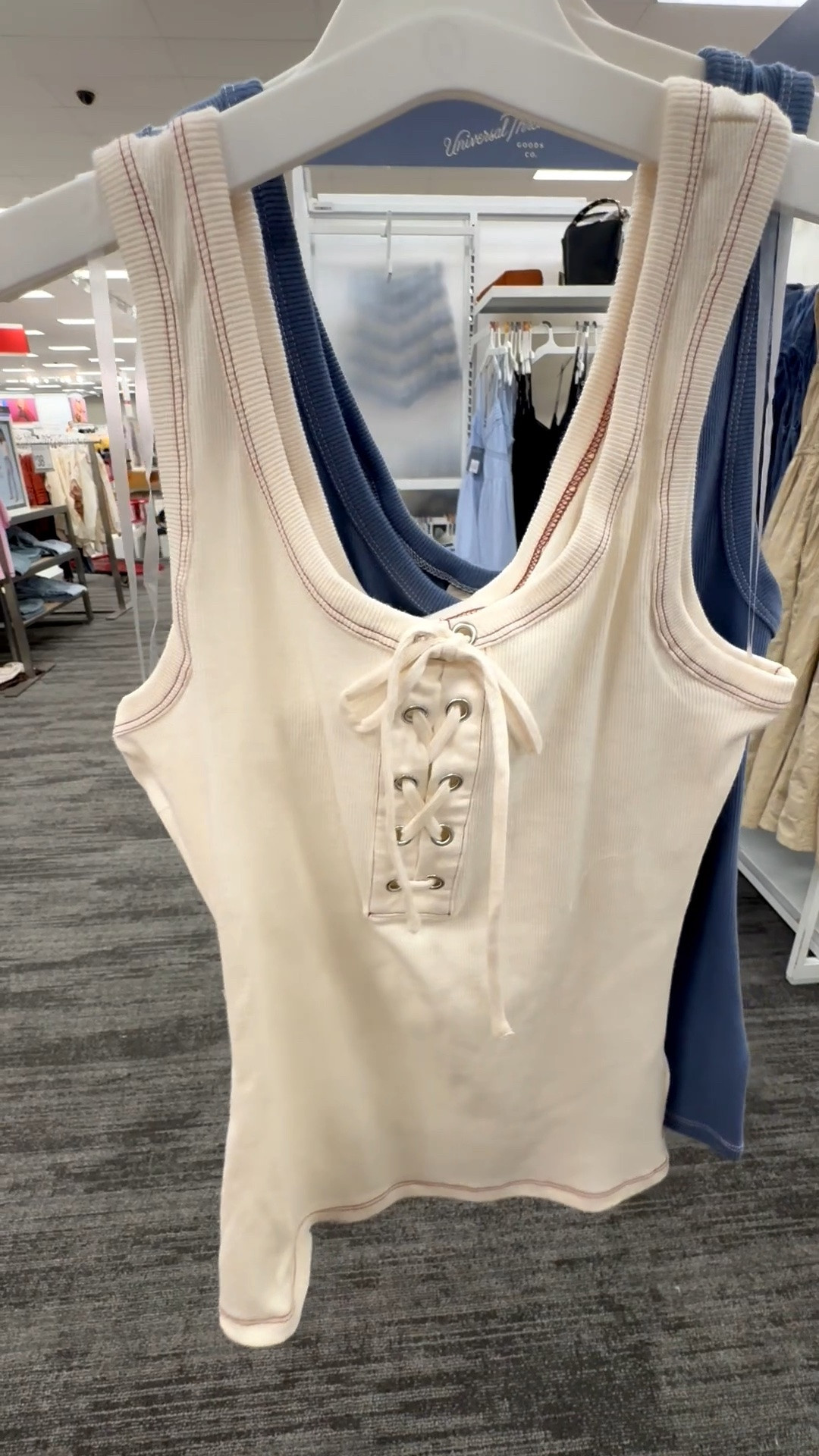 Target Lace Up Tank | Ribbed Tank | Summer Tank

#LTKootd #LTKSeasonal #LTKSaleAlert