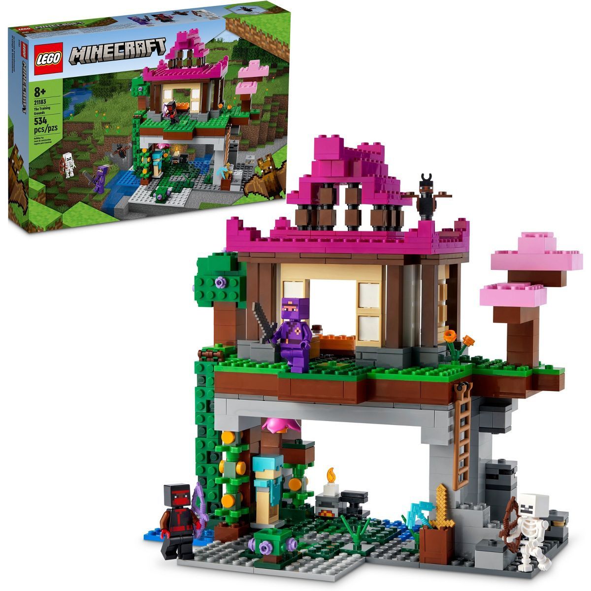 LEGO Minecraft The Training Grounds Cave House Set 21183 | Target