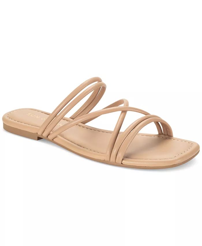 Quinley Slip-On Flat Sandals, Created for Macy's | Macys (US)