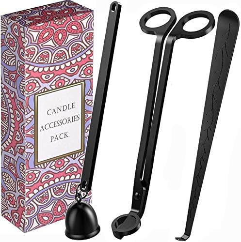 1 Perpetual Deals Candle Snuffer, Candle Wick Trimmer and Dipper, Candle Accessory Tools Set with... | Amazon (US)