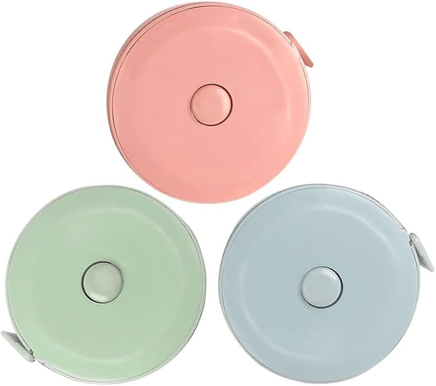 3 St\u00fcck Massband K\u00f6rper 150CM Einziehbares Ma\u00dfband K\u00f6rper Schneiderma\u00dfba... | Amazon (DE)
