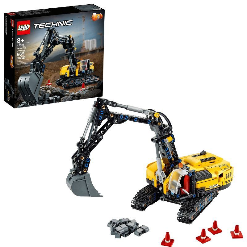 LEGO Technic Heavy-Duty Excavator Building Toy 42121 | Target