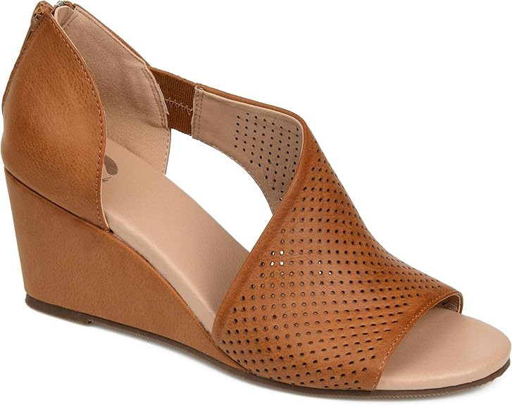 Journee Collection Women's Aretha Wedge | Amazon (US)
