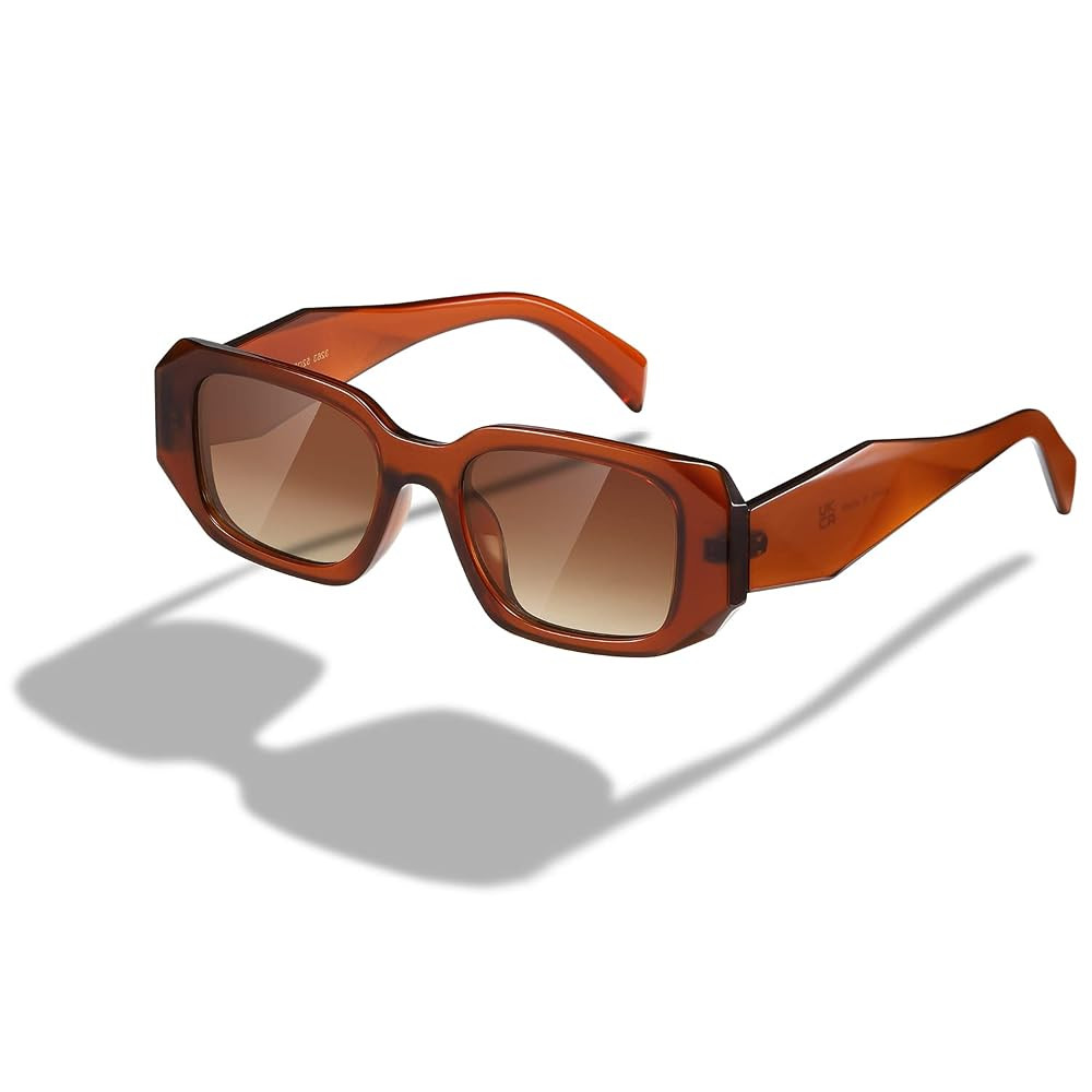 kimorn Rectangle Sunglasses for Women Men Trendy Retro Trendy Sun Glasses 90’s Vintage Square F... | Amazon (US)