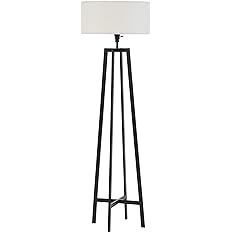 Amazon Brand – Stone & Beam Deco Metal Frame Living Room Standing Floor Lamp With Light Bulb an... | Amazon (US)