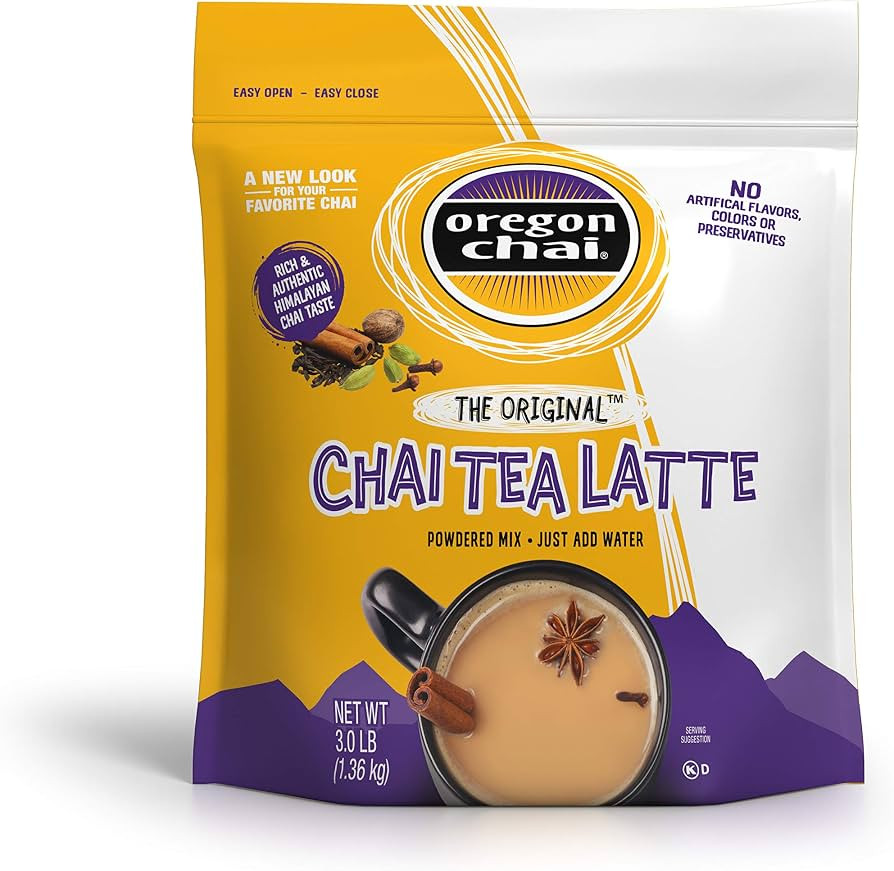 Oregon Chai Original Chai Tea Latte Powdered Mix, 3 Pound (Pack of 1) | Amazon (US)