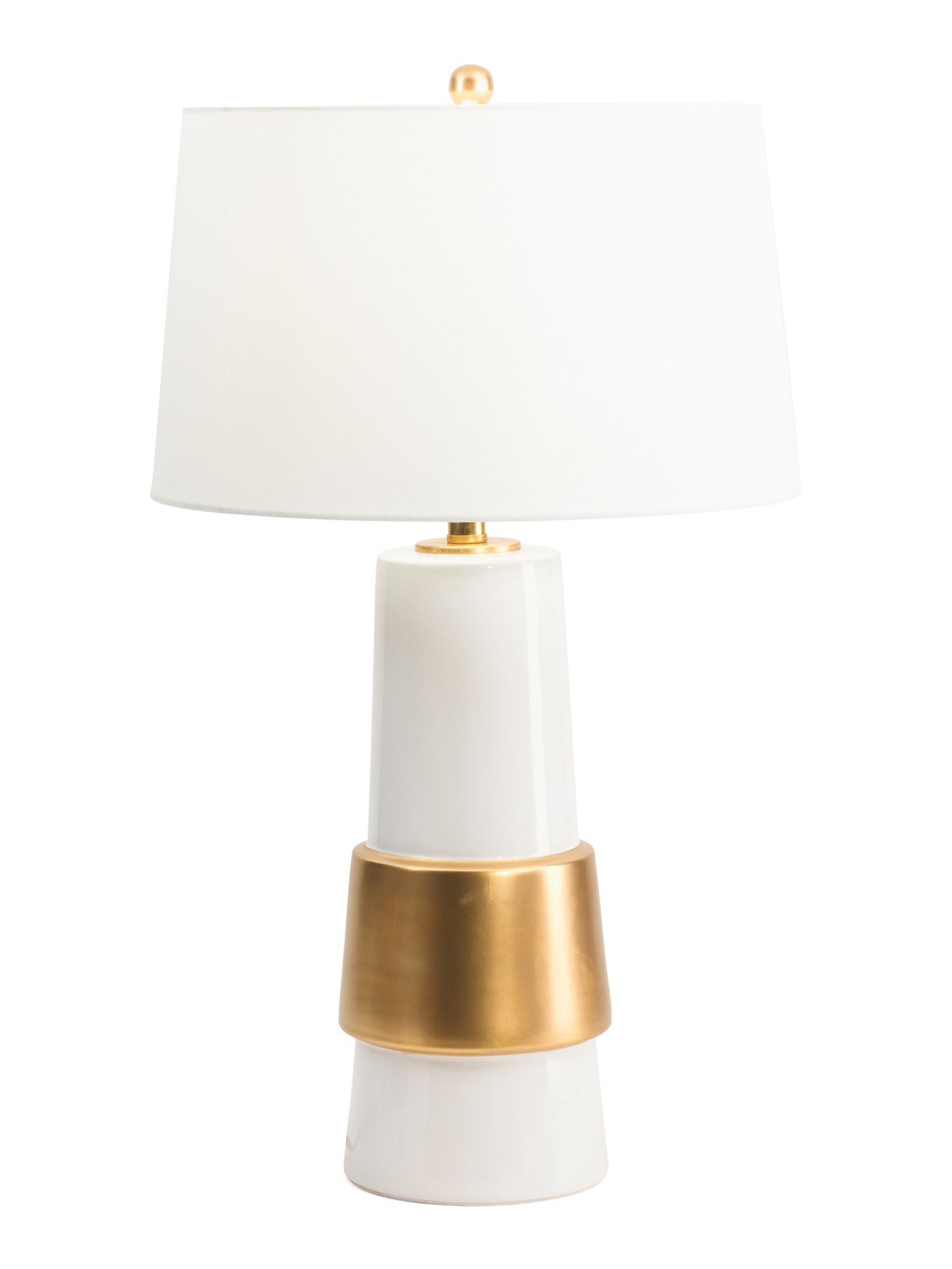 29in Iolani Metallic Ceramic Table Lamp | Bedroom | Marshalls | Marshalls