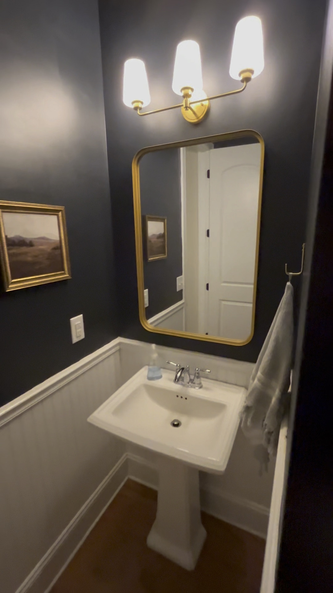 Bathroom glow up

#LTKhome #LTKVideo #LTKU