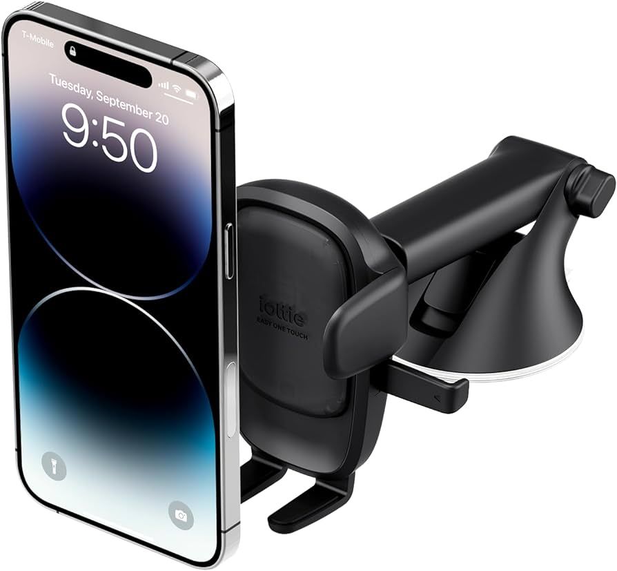 iOttie Easy One Touch 6 Universal Car Mount Dashboard & Windshield Suction Cup Phone Holder for i... | Amazon (US)