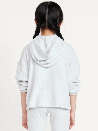CozePlush Pullover Hoodie and Flare-Leg Pants Set for Girls | Old Navy (CA)