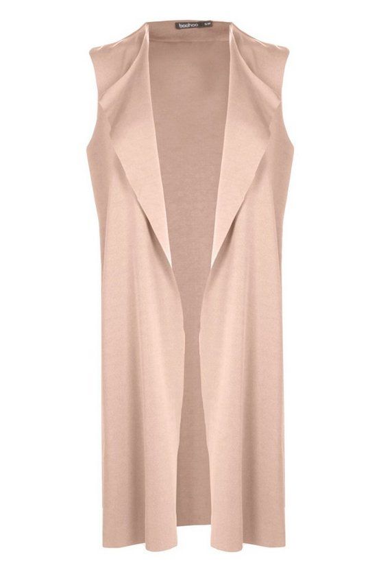 Maddi Sleeveless Duster | Boohoo.com (US & CA)