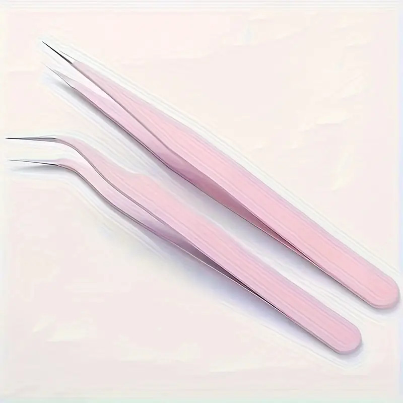 2pcs Macaron Colored Tweezers, Stainless Steel Clip, Nail Clip, Drill Hand Ledger Sticker, Tape C... | Temu Affiliate Program