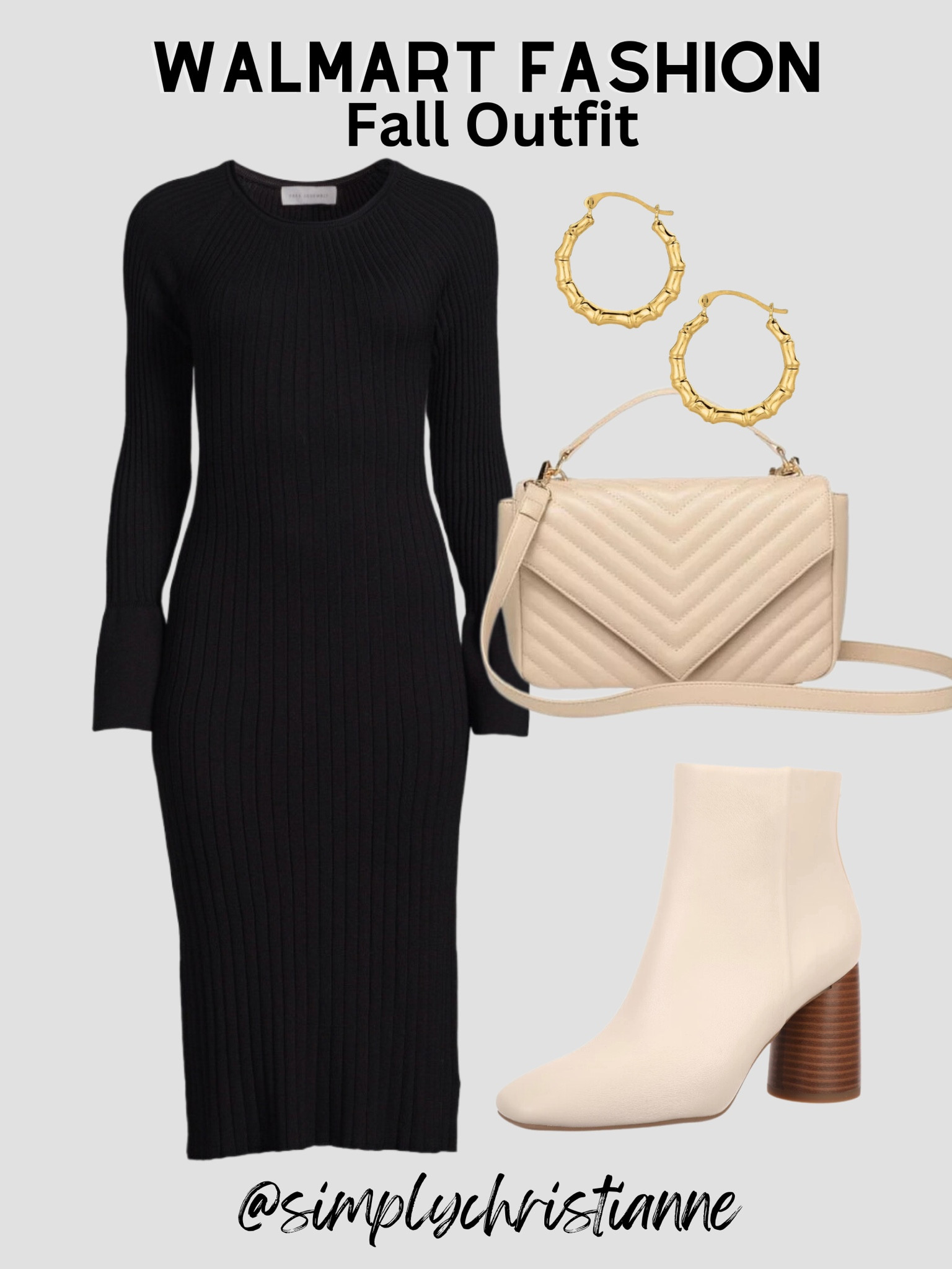 Walmart Fashion, Fall outfit, Thanksgiving outfit, sweater dress 

#LTKstyletip #LTKfindsunder50 #LTKHoliday