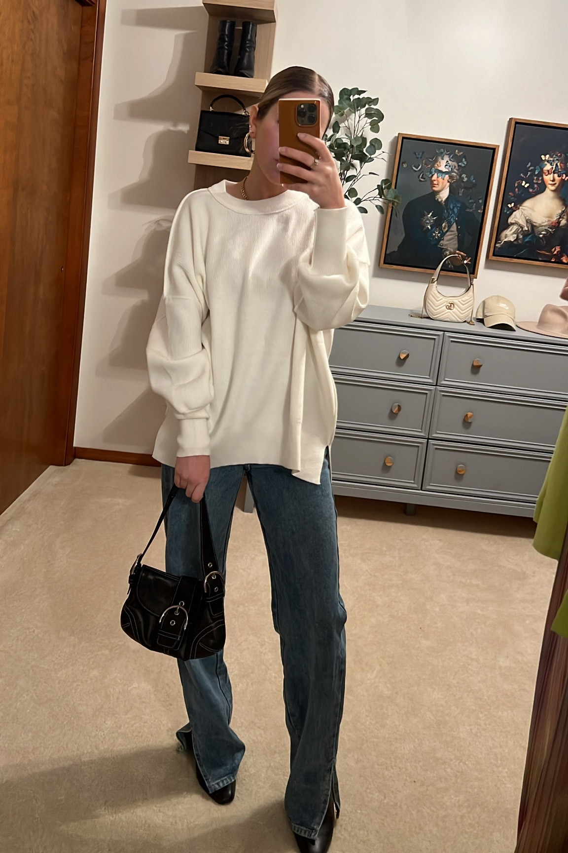 Comfy work outfit today. 