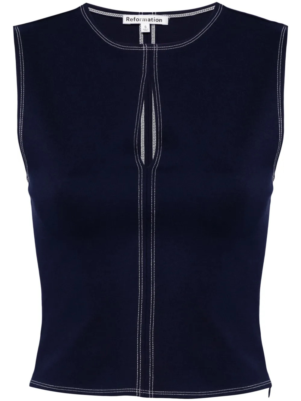 Reformation Carsyn Oberteil - Farfetch | Farfetch Global