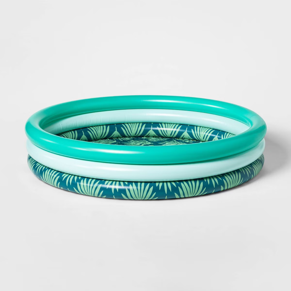 3-Ring Inflatable Pool Green Palm - Sun Squad™ | Target