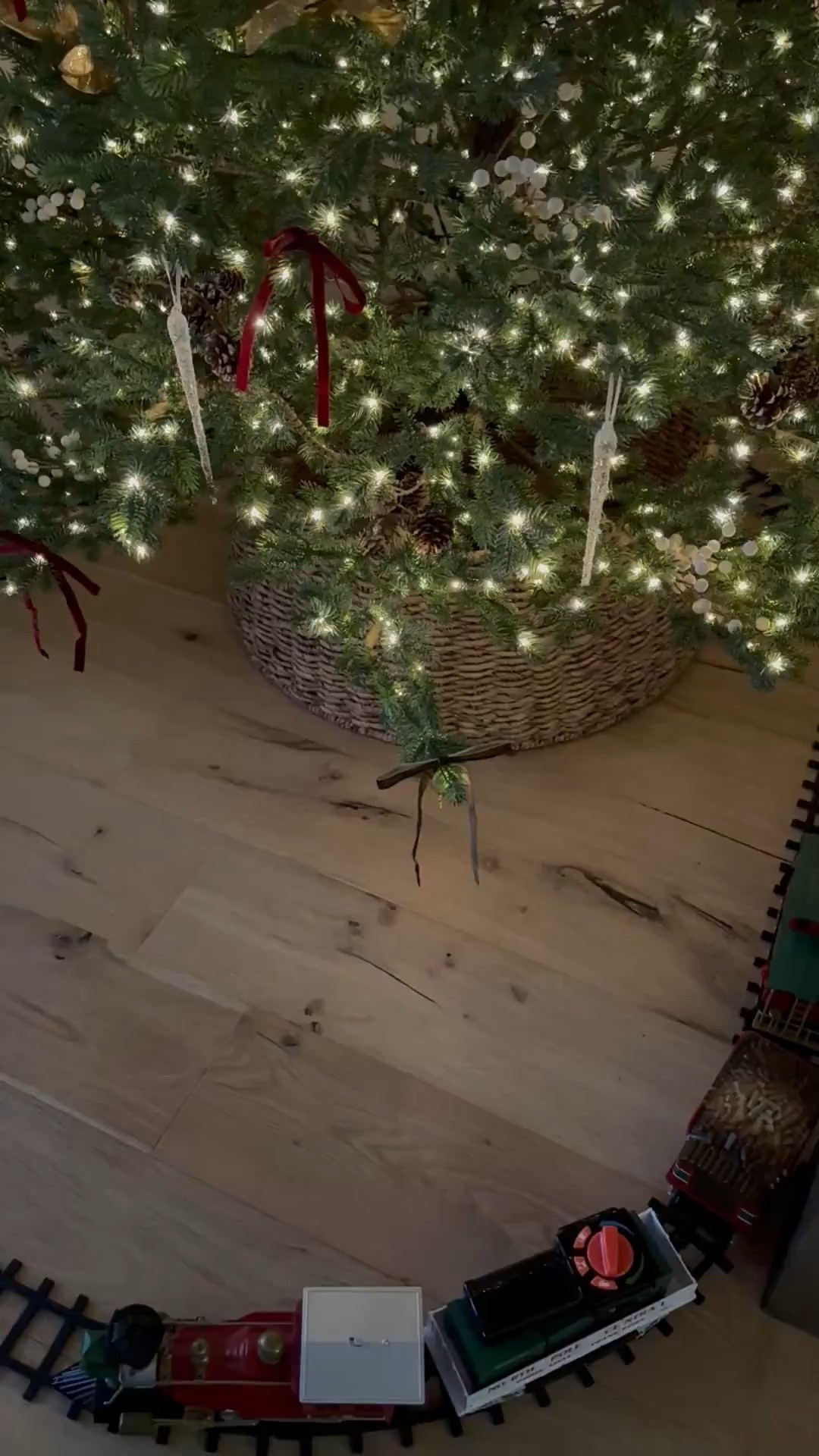 Our twinkle Christmas tree is back in stock. We own it in two heights. This Christmas tree is worth every penny. It always sells our way before Christmas. This is your sign to get it EARLY  

Must have Christmas tree, Home Depot viral Christmas tree, prelit Christmas tree, battery operated train for under Christmas tree, IS holiday home decor, Christmas decor 2025 USA, American farmhouse holiday style, USA Christmas trends 2025

#LTKHome #LTKStyleTip #LTKHoliday