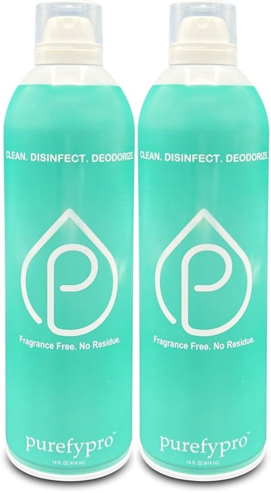 Purefypro Disinfectant Airesol Spray (14oz, 2 Pack) Eliminate 99.9999% Norovirus, HIV, Hepatitis,... | Amazon (US)