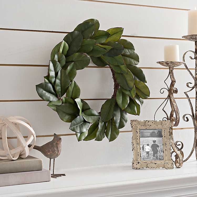 Magnolia Leaf Wreath, 24 in. | Kirkland's Home