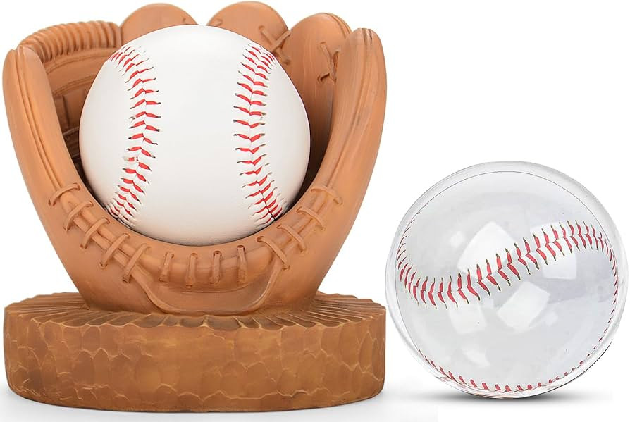 Baseball Display Case Baseball Holder: Baseball Stand Holders Balls Display Set Baseball Gifts fo... | Amazon (US)