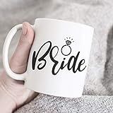 Bride Coffee Mug, Bride Gift, Future Mrs Coffee Mug, Bridal Shower Gift, Engagement Mug, Personalize | Amazon (US)