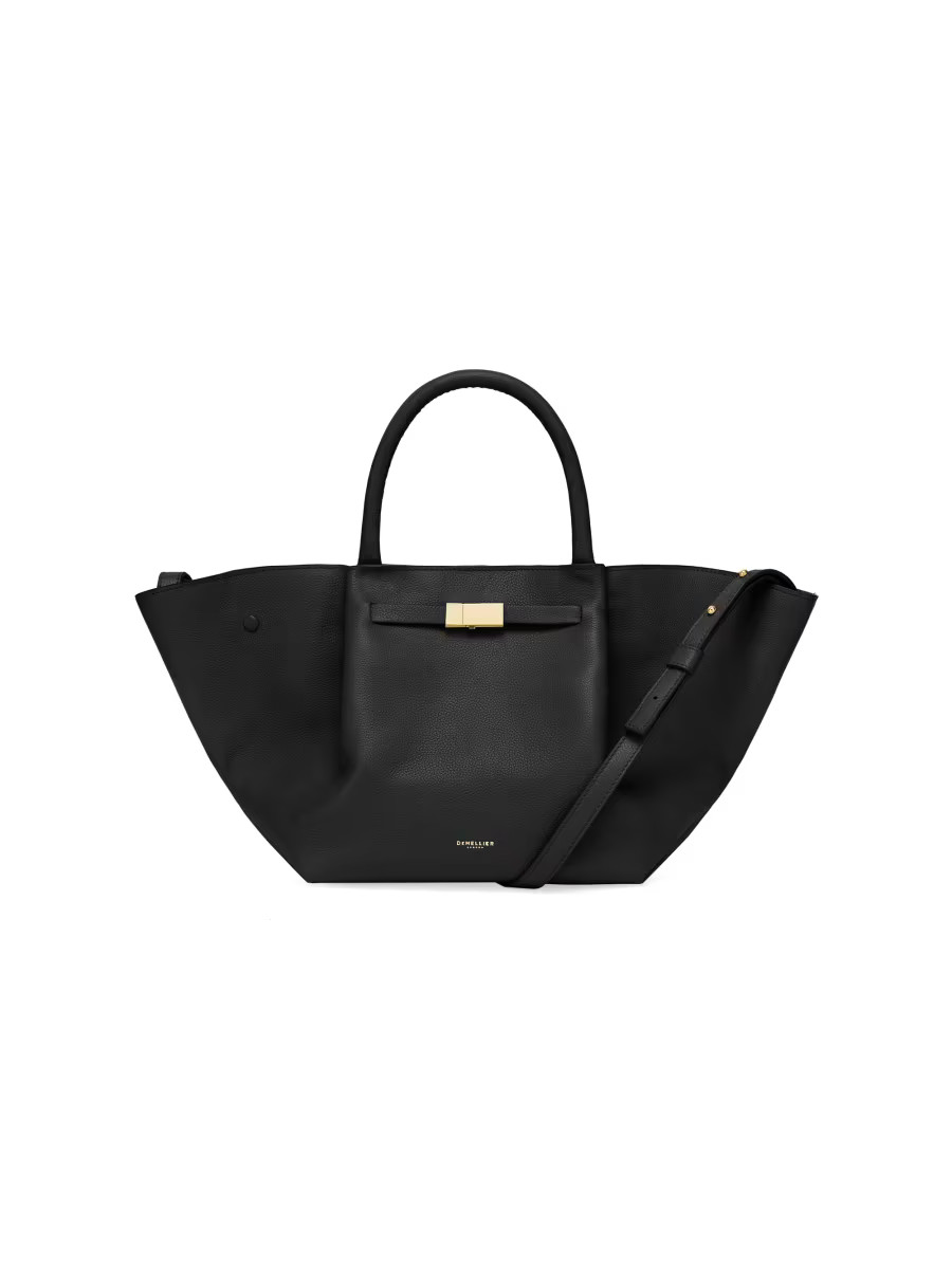DeMellier Midi New York Leather Tote Bag | Saks Fifth Avenue | Saks Fifth Avenue