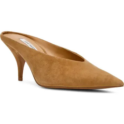 Steve Madden Fonza Mule in Black Leather at Nordstrom, Size 8.5 | Nordstrom