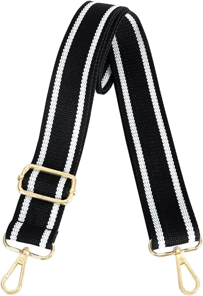 Lekesky Purse Strap Replacement Crossbody, Purse Strap for Women, Golden Buckle Adjustable Bag St... | Amazon (US)